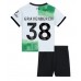 Tanie Strój piłkarski Liverpool Ryan Gravenberch #38 Koszulka Wyjazdowej dla dziecięce 2023-24 Krótkie Rękawy (+ szorty)